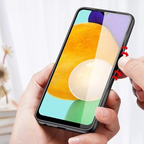 Dux Ducis Dux Ducis Fino etui pokrowiec pokryty nylonowym materiałem Samsung Galaxy A03s szary Dux Ducis Dux Ducis Fino etui pokrowiec pokryty nylonowym materiałem Samsung Galaxy A03s szary
