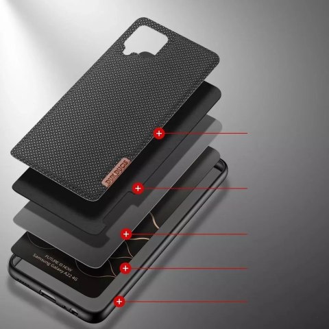 Dux Ducis Dux Ducis Fino etui pokrowiec pokryty nylonowym materiałem Samsung Galaxy A22 4G czarny Dux Ducis Dux Ducis Fino etui pokrowiec pokryty nylonowym materiałem Samsung Galaxy A22 4G czarny