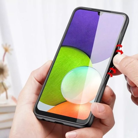 Dux Ducis Dux Ducis Fino etui pokrowiec pokryty nylonowym materiałem Samsung Galaxy A22 4G czarny Dux Ducis Dux Ducis Fino etui pokrowiec pokryty nylonowym materiałem Samsung Galaxy A22 4G czarny