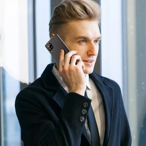 Dux Ducis Dux Ducis Fino etui pokrowiec pokryty nylonowym materiałem Samsung Galaxy A22 4G czarny Dux Ducis Dux Ducis Fino etui pokrowiec pokryty nylonowym materiałem Samsung Galaxy A22 4G czarny