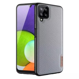 Dux Ducis Dux Ducis Fino etui pokrowiec pokryty nylonowym materiałem Samsung Galaxy A22 4G szary