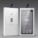 Dux Ducis Dux Ducis Fino etui pokrowiec pokryty nylonowym materiałem Samsung Galaxy A22 4G szary