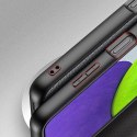 Dux Ducis Dux Ducis Fino etui pokrowiec pokryty nylonowym materiałem Samsung Galaxy A22 4G szary