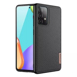 Dux Ducis Dux Ducis Fino etui pokrowiec pokryty nylonowym materiałem Samsung Galaxy A72 4G czarny