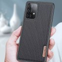 Dux Ducis Dux Ducis Fino etui pokrowiec pokryty nylonowym materiałem Samsung Galaxy A72 4G czarny
