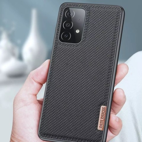 Dux Ducis Dux Ducis Fino etui pokrowiec pokryty nylonowym materiałem Samsung Galaxy A72 4G czarny Dux Ducis Dux Ducis Fino etui pokrowiec pokryty nylonowym materiałem Samsung Galaxy A72 4G czarny