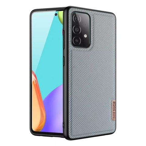 Dux Ducis Dux Ducis Fino etui pokrowiec pokryty nylonowym materiałem Samsung Galaxy A72 4G szary Dux Ducis Dux Ducis Fino etui pokrowiec pokryty nylonowym materiałem Samsung Galaxy A72 4G szary