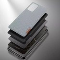 Dux Ducis Dux Ducis Fino etui pokrowiec pokryty nylonowym materiałem Samsung Galaxy A72 4G szary