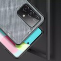 Dux Ducis Dux Ducis Fino etui pokrowiec pokryty nylonowym materiałem Samsung Galaxy A72 4G szary