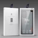 Dux Ducis Dux Ducis Fino etui pokrowiec pokryty nylonowym materiałem Samsung Galaxy A72 4G szary