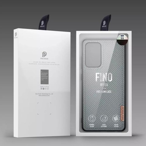 Dux Ducis Dux Ducis Fino etui pokrowiec pokryty nylonowym materiałem Samsung Galaxy A72 4G szary Dux Ducis Dux Ducis Fino etui pokrowiec pokryty nylonowym materiałem Samsung Galaxy A72 4G szary