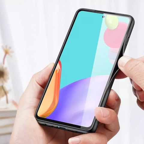 Dux Ducis Dux Ducis Fino etui pokrowiec pokryty nylonowym materiałem Samsung Galaxy A72 4G szary Dux Ducis Dux Ducis Fino etui pokrowiec pokryty nylonowym materiałem Samsung Galaxy A72 4G szary