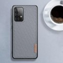 Dux Ducis Dux Ducis Fino etui pokrowiec pokryty nylonowym materiałem Samsung Galaxy A72 4G szary