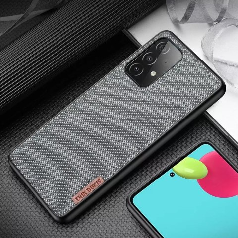 Dux Ducis Dux Ducis Fino etui pokrowiec pokryty nylonowym materiałem Samsung Galaxy A72 4G szary Dux Ducis Dux Ducis Fino etui pokrowiec pokryty nylonowym materiałem Samsung Galaxy A72 4G szary