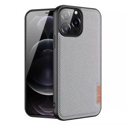 Dux Ducis Dux Ducis Fino etui pokrowiec pokryty nylonowym materiałem iPhone 13 Pro Max szary
