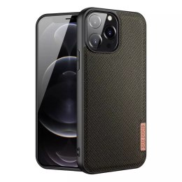 Dux Ducis Dux Ducis Fino etui pokrowiec pokryty nylonowym materiałem iPhone 13 Pro Max zielony