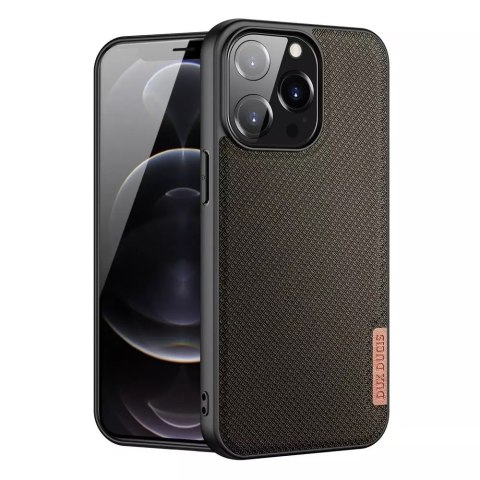 Dux Ducis Dux Ducis Fino etui pokrowiec pokryty nylonowym materiałem iPhone 13 Pro zielony Dux Ducis Dux Ducis Fino etui pokrowiec pokryty nylonowym materiałem iPhone 13 Pro zielony
