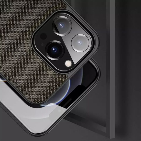 Dux Ducis Dux Ducis Fino etui pokrowiec pokryty nylonowym materiałem iPhone 13 Pro zielony Dux Ducis Dux Ducis Fino etui pokrowiec pokryty nylonowym materiałem iPhone 13 Pro zielony