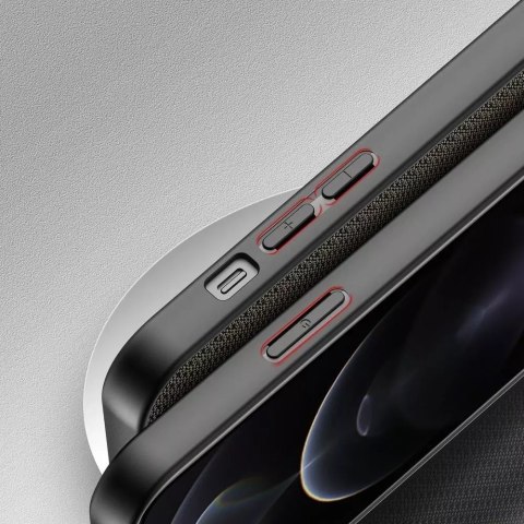 Dux Ducis Dux Ducis Fino etui pokrowiec pokryty nylonowym materiałem iPhone 13 Pro zielony Dux Ducis Dux Ducis Fino etui pokrowiec pokryty nylonowym materiałem iPhone 13 Pro zielony