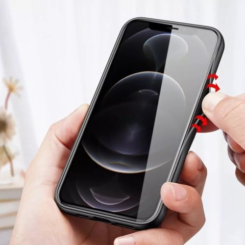 Dux Ducis Dux Ducis Fino etui pokrowiec pokryty nylonowym materiałem iPhone 13 Pro zielony Dux Ducis Dux Ducis Fino etui pokrowiec pokryty nylonowym materiałem iPhone 13 Pro zielony