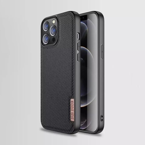 Dux Ducis Dux Ducis Fino etui pokrowiec pokryty nylonowym materiałem iPhone 13 Pro zielony Dux Ducis Dux Ducis Fino etui pokrowiec pokryty nylonowym materiałem iPhone 13 Pro zielony