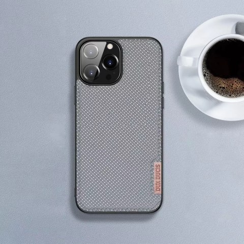 Dux Ducis Dux Ducis Fino etui pokrowiec pokryty nylonowym materiałem iPhone 13 Pro zielony Dux Ducis Dux Ducis Fino etui pokrowiec pokryty nylonowym materiałem iPhone 13 Pro zielony