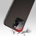 Dux Ducis Dux Ducis Fino etui pokrowiec pokryty nylonowym materiałem iPhone 13 Pro zielony