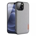Dux Ducis Dux Ducis Fino etui pokrowiec pokryty nylonowym materiałem iPhone 13 mini szary