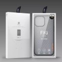 Dux Ducis Dux Ducis Fino etui pokrowiec pokryty nylonowym materiałem iPhone 13 mini szary