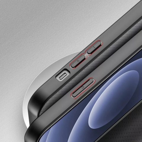 Dux Ducis Dux Ducis Fino etui pokrowiec pokryty nylonowym materiałem iPhone 13 mini szary Dux Ducis Dux Ducis Fino etui pokrowiec pokryty nylonowym materiałem iPhone 13 mini szary