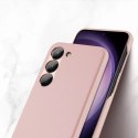 Dux Ducis Dux Ducis Grit etui Samsung Galaxy S23 elegancki pokrowiec ze sztucznej skóry MagSafe różowe
