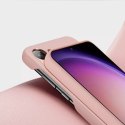 Dux Ducis Dux Ducis Grit etui Samsung Galaxy S23 elegancki pokrowiec ze sztucznej skóry MagSafe różowe
