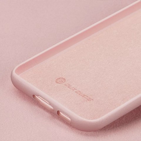Dux Ducis Dux Ducis Grit etui Samsung Galaxy S23 elegancki pokrowiec ze sztucznej skóry MagSafe różowe Dux Ducis Dux Ducis Grit etui Samsung Galaxy S23 elegancki pokrowiec ze sztucznej skóry MagSafe różowe