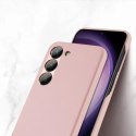 Dux Ducis Dux Ducis Grit etui Samsung Galaxy S23+ elegancki pokrowiec ze sztucznej skóry MagSafe różowe