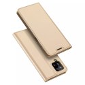 Dux Ducis Dux Ducis Skin Pro kabura etui pokrowiec z klapką Samsung Galaxy A22 4G złoty