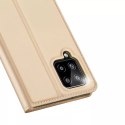 Dux Ducis Dux Ducis Skin Pro kabura etui pokrowiec z klapką Samsung Galaxy A22 4G złoty
