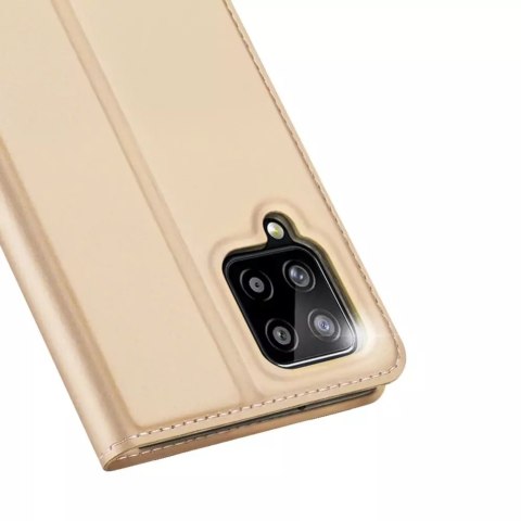 Dux Ducis Dux Ducis Skin Pro kabura etui pokrowiec z klapką Samsung Galaxy A22 4G złoty Dux Ducis Dux Ducis Skin Pro kabura etui pokrowiec z klapką Samsung Galaxy A22 4G złoty