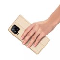 Dux Ducis Dux Ducis Skin Pro kabura etui pokrowiec z klapką Samsung Galaxy A22 4G złoty