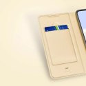 Dux Ducis Dux Ducis Skin Pro kabura etui pokrowiec z klapką Samsung Galaxy A22 4G złoty