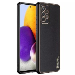 Dux Ducis Dux Ducis Yolo eleganckie etui pokrowiec ze skóry ekologicznej Samsung Galaxy A72 4G czarny