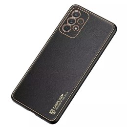 Dux Ducis Dux Ducis Yolo eleganckie etui pokrowiec ze skóry ekologicznej Samsung Galaxy A72 4G czarny