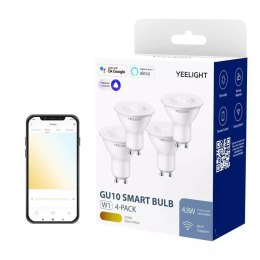 Yeelight Inteligentna żarówka Yeelight W1 GU10 (ściemnialna) 4szt