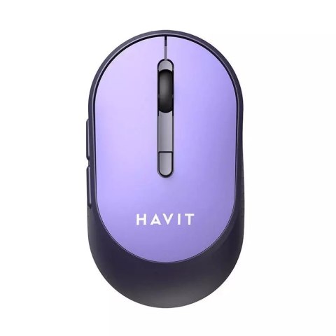 Havit Bezprzewodowa mysz uniwersalna Havit MS78GT (fioletowa) Havit Bezprzewodowa mysz uniwersalna Havit MS78GT (fioletowa)
