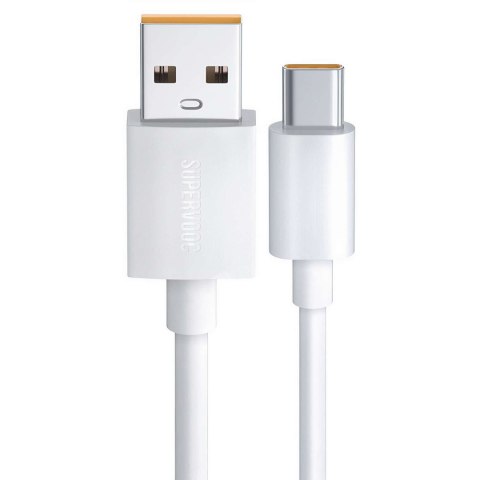 OPPO Kabel Oppo DL136 Supervooc Super Szybki USB do USB-C Type C 65W 1m przewód Biały OPPO Kabel Oppo DL136 Supervooc Super Szybki USB do USB-C Type C 65W 1m przewód Biały