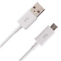 Samsung Oryginalny Kabel Samsung micro USB USB-A 2.0 ECB-DU4EWE 1,5m przewód bulk biały