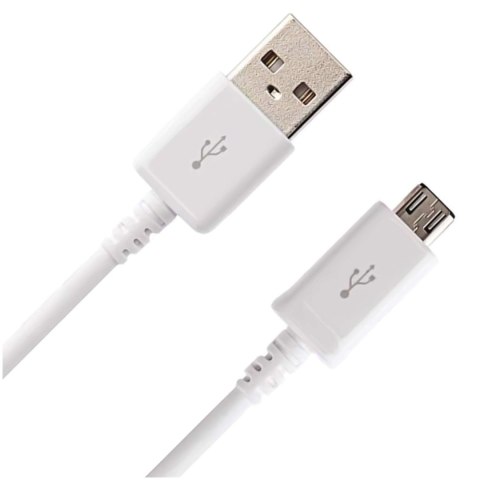 Samsung Oryginalny Kabel Samsung micro USB USB-A 2.0 ECB-DU4EWE 1,5m przewód bulk biały Samsung Oryginalny Kabel Samsung micro USB USB-A 2.0 ECB-DU4EWE 1,5m przewód bulk biały