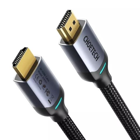 Choetech Kabel 8K HDMI to HDMI Choetech XHH01, 2m (czarny) Choetech Kabel 8K HDMI to HDMI Choetech XHH01, 2m (czarny)