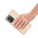 Dux Ducis Dux Ducis Skin Pro etui do Xiaomi Redmi Note 12 5G / Poco X5 5G pokrowiec z klapką portfel na kartę podstawka złote