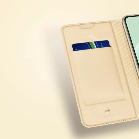 Dux Ducis Dux Ducis Skin Pro etui do Xiaomi Redmi Note 12 5G / Poco X5 5G pokrowiec z klapką portfel na kartę podstawka złote Dux Ducis Dux Ducis Skin Pro etui do Xiaomi Redmi Note 12 5G / Poco X5 5G pokrowiec z klapką portfel na kartę podstawka złote