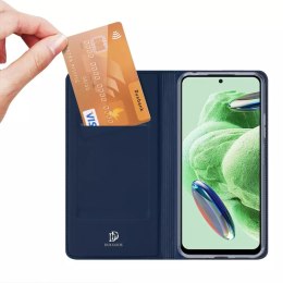 Dux Ducis Dux Ducis Skin Pro etui do Xiaomi Redmi Note 12 Pro / Poco X5 Pro 5G pokrowiec z klapką portfel na kartę podstawka niebieskie